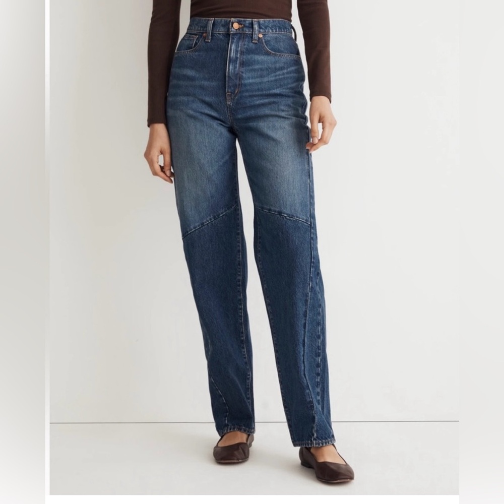 NWT madewell baggy tapered jeans